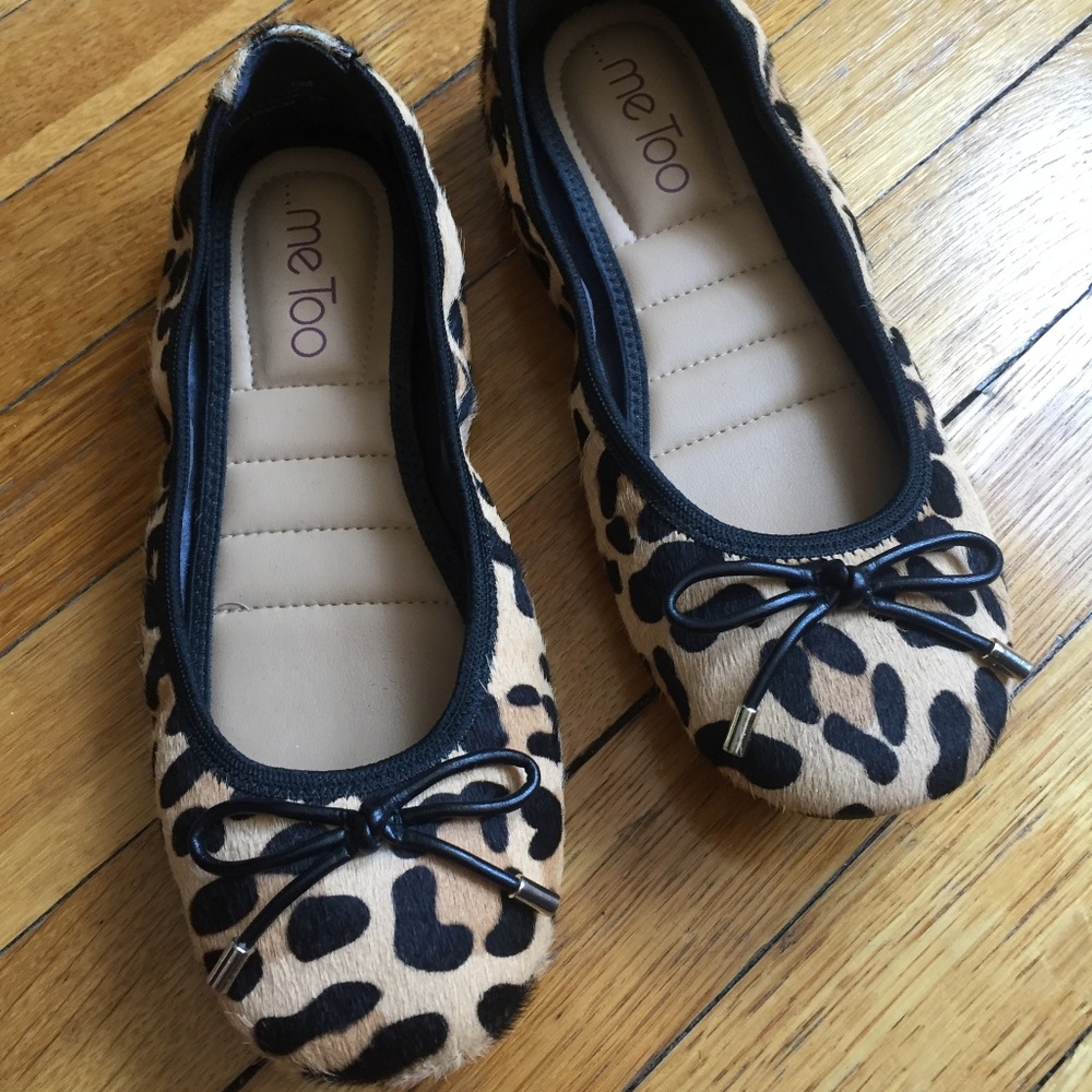 Me Too Leopard Flats